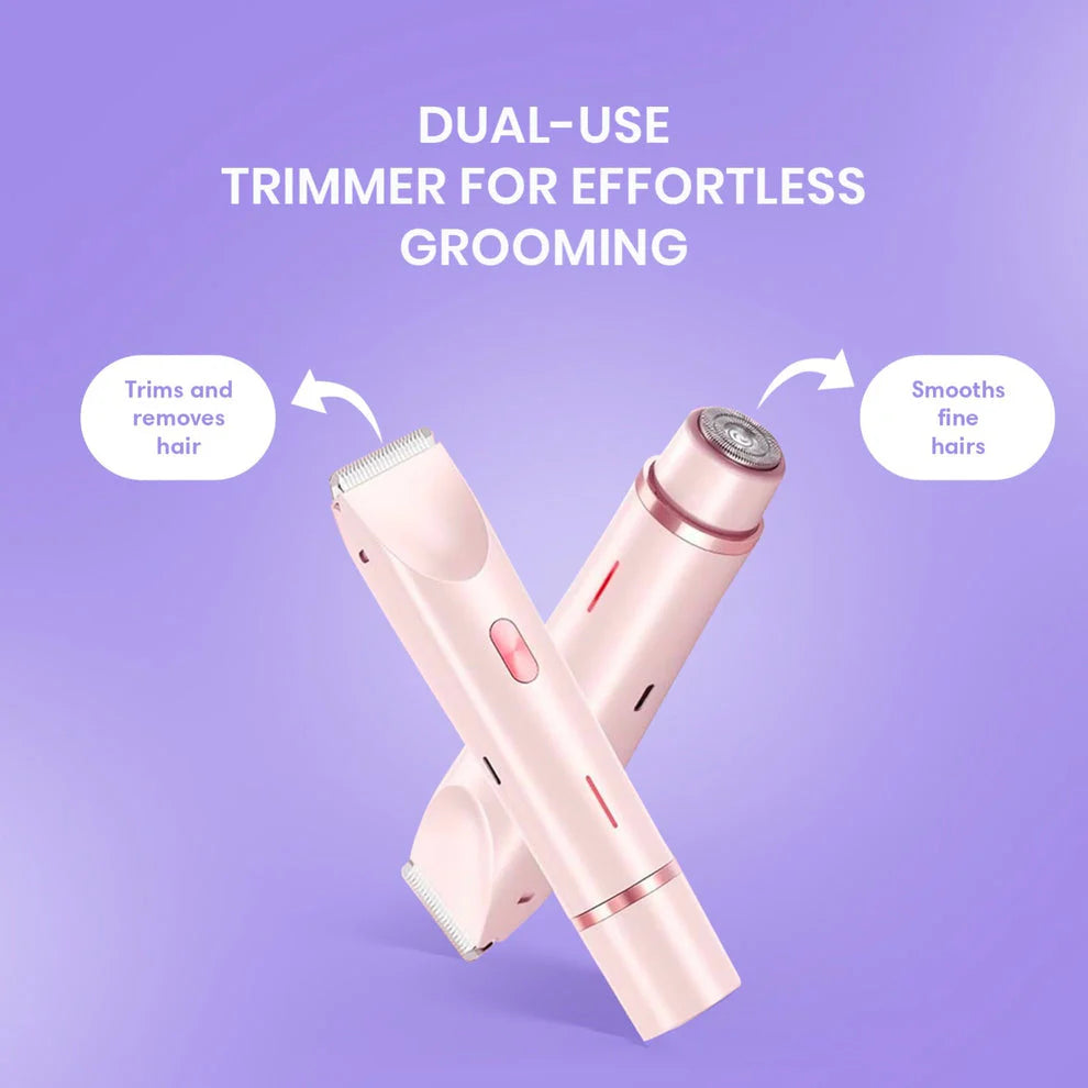 2 in 1 Women Beauty Shaver - Easy Hair Removal, Best Self-Care Gift