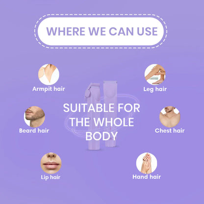 2 in 1 Women Beauty Shaver - Easy Hair Removal, Best Self-Care Gift