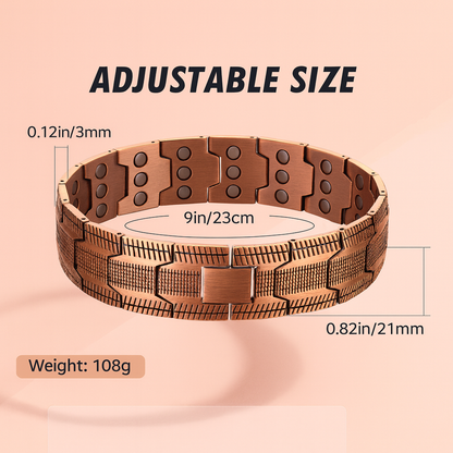 Copper Magnetic Bracelet - Boost Circulation, Energy & Banish Fatigue